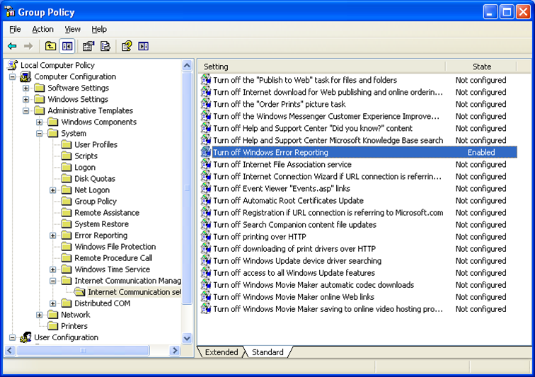 microsoft error reporting log version 2.0 error signature